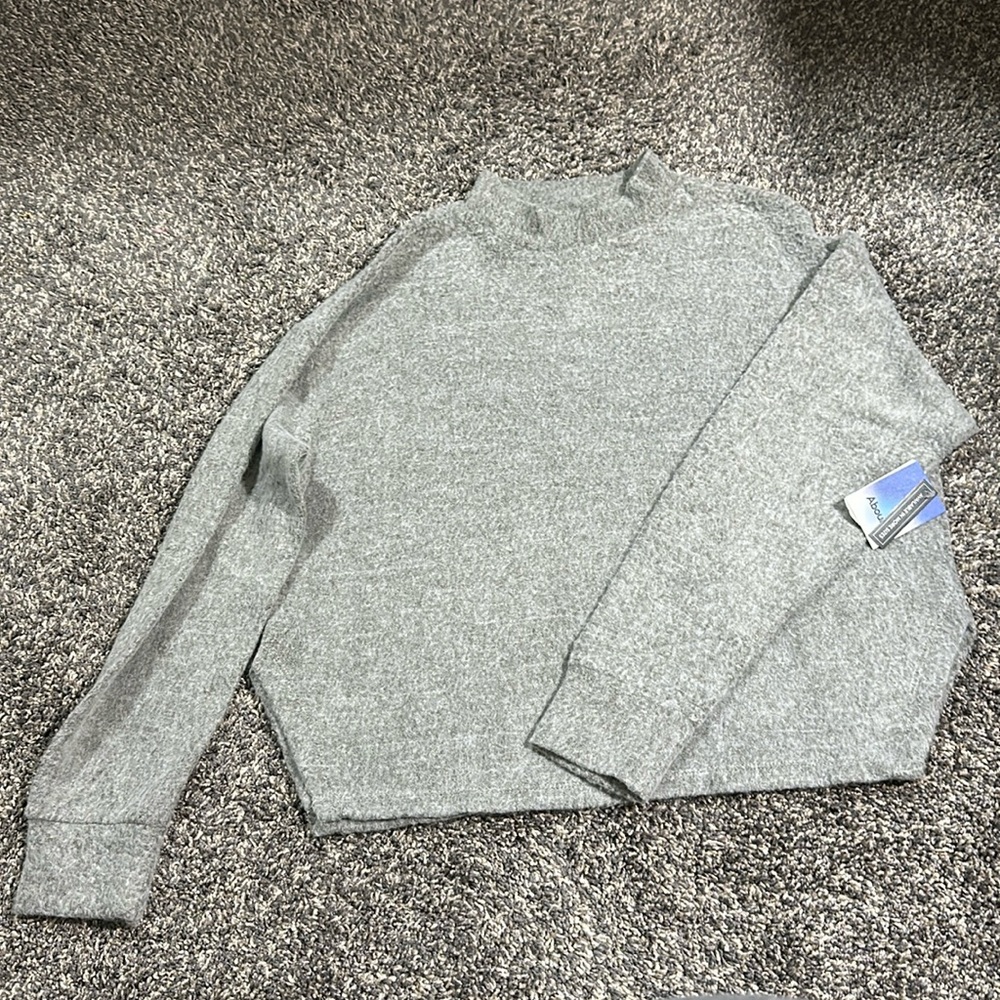 Abound micro fleece like long sleeve blouse.